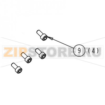 Винт SOC HD CAP 4-40 X 1/4  Datamax A-6310 RH Винт SOC HD CAP 4-40 X 1/4  Datamax A-6310 RHНазвание запчасти Datamax на английском языке: (50PK) SCREW SOC HD CAP 4-40 X 1/4 