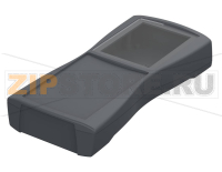 Корпус ручной с отсеком для 4 батареек типа АА, 209.3x98x34.8 мм, IP 40 Bopla BS 801 DIS-7024