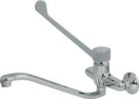 СМЕСИТЕЛЬ НА ДВА ОТВЕРСТИЯ, НАСТЕННЫЙ