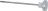 BLADE COVER TIE ROD 150 mm PITCH M6