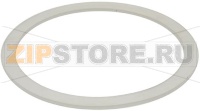 ПЛОСКАЯ СИЛИКОНОВАЯ ПРОКЛАДКА Ø 90X78X2 ММ