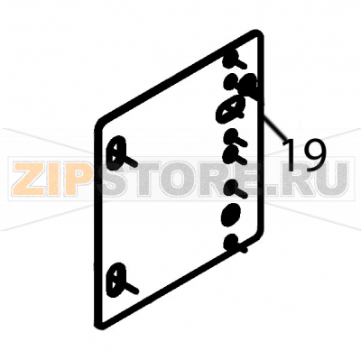 Thermostat support Fagor FI-2700I Thermostat support Fagor FI-2700IЗапчасть на деталировке под номером: 19Название запчасти Fagor на английском языке: Thermostat support FI-2700I.