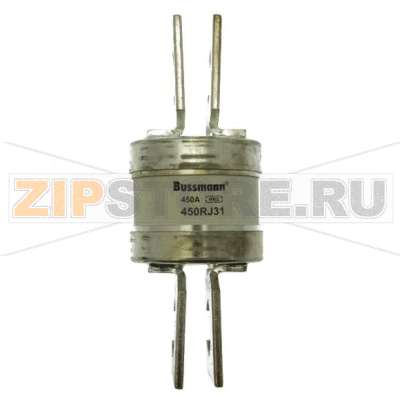 Предохранитель энергосистем, 450 A, AC 415 В, 80 кА, BS88/J, 49x131 мм, gL/gG, BS, 92 мм Eaton 450 