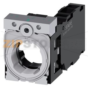 ДЕРЖАТЕЛЬ ДЛЯ 3-Х МОДУЛЕЙ, МЕТАЛЛ, С ОДНИМ 1НО+1НЗ КОНТАКТНЫМ МОДУЛЕМ В КОМПЛЕКТЕ, ВИНТОВЫЕ КЛЕММЫ Siemens 3SU1550-1AA10-1FA0 