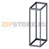 SIVACON, Supporting structure, for standard Empty enclosure, H: 2000 mm, W: 600 mm, T: 1000 mm, RAL 7035 Siemens 8MF1060-2GS40