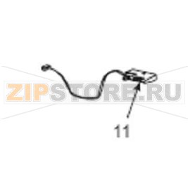 Сенсор открытия термоголовки принткра Zebra Z6Mplus Датчик сигнализирующий о том, что термоголовка открыта Zebra Z6MplusЗапчасть на сборочном чертеже под номером: 11Количество запчастей в комплекте: 1Название запчасти Zebra на английском языке: Kit Ribbon Out/Head-Open Sensor 
