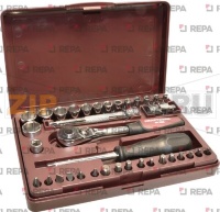 COFFRET A DOUILLES 36 PIECES 1/4&#039;&#039;