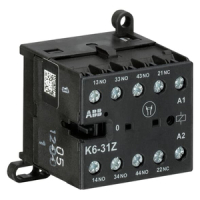 Миниконтактор K6-31-Z, 3 А, 400 В, AC3, катушка: 42 В/АС ABB GJH1211001R0312
