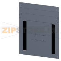 SIVACON, base, with side cable entry, T: 800 mm, W: 600 mm, zinc-plated Siemens 8MF1068-2UB51-2