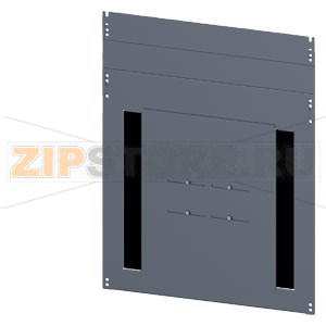 SIVACON, base, with side cable entry, T: 800 mm, W: 600 mm, zinc-plated Siemens 8MF1068-2UB51-2 