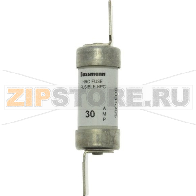 Предохранитель, 30 A, AC 600 В, DC 250 В, 200 кА, HRCI-CB, 14x61 мм, CSA Eaton 30A CANADIAN FUSE 