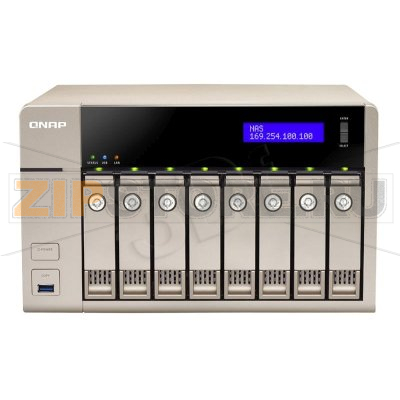 Накопитель сетевой QNAP TVS-863-4G 