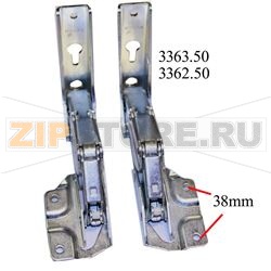 CHARNIERES DE PORTE REF(ens.) 