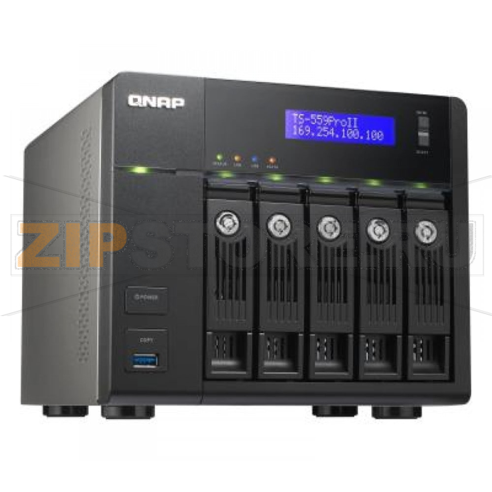 Накопитель сетевой QNAP TS-559-PRO-II 