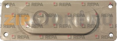 PLASTRON CAOUTCHOUC GRIS 