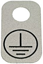 НАКЛЕЙКА &quot;ЗАЗЕМЛЕНИЕ&quot; 