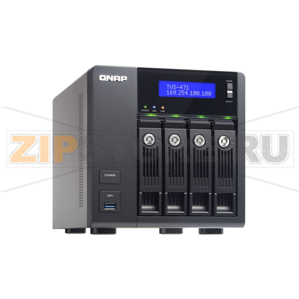 Накопитель сетевой QNAP TVS-471 