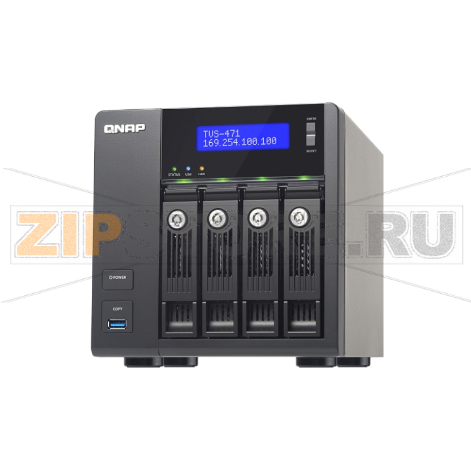 Накопитель сетевой QNAP TVS-471 