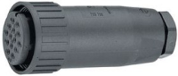 Разъем круглый 10 А, 50 В, IP67, 6 контактов Hirschmann CM 06 EA 14S-2 S