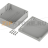 Корпус, 150x150x57 мм, поликарбонат Bopla EM 218 F-LP - Корпус, 150x150x57 мм, поликарбонат Bopla EM 218 F-LP