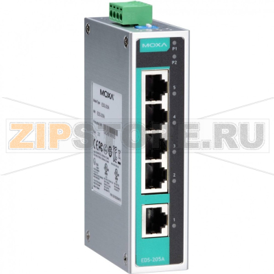 Коммутатор MOXA EDS-205 