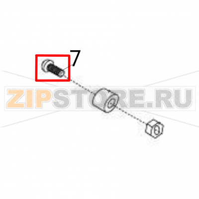 Screw (01.M3X10) Sato DR308e Screw (01.M3X10) Sato DR308eЗапчасть на деталировке под номером: 7Название запчасти на английском языке: Screw (01.M3X10) Sato DR308e.