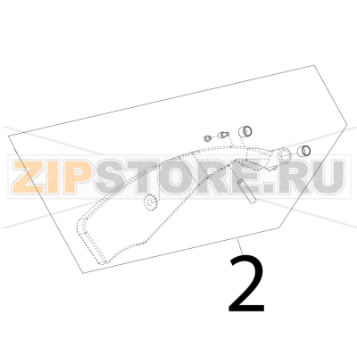 Assieme pressamerce CE Sirman Palladio 300 Assieme pressamerce CE Sirman Palladio 300Запчасть на деталировке под номером: 2