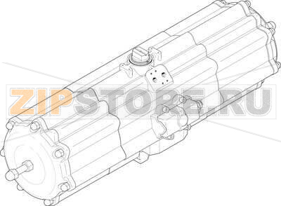 Привод неполноповоротный Festo DAPS-2880-090-RS2-F16-T6 