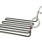 ТЭН Roller Grill PSF 600 E (3000 Вт, 230 В) - ТЭН Roller Grill PSF 600 E (3000 Вт, 230 В)