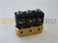 GRUPPO 3 ELETTROVALVOLE OLAB 1/8 24Vdc