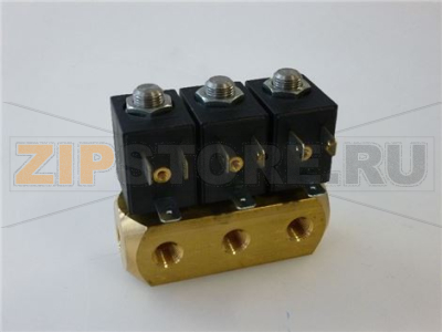 GRUPPO 3 ELETTROVALVOLE OLAB 1/8 24Vdc 