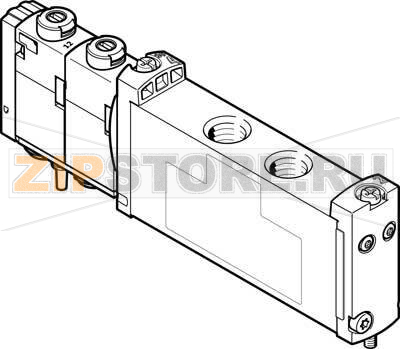 Распределитель с электроуправлением Festo VUVG-S14-T32C-AZT-G18-1T1L 