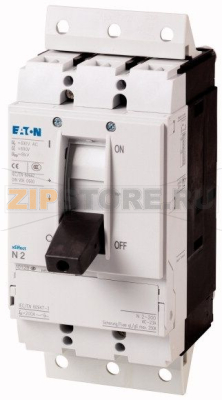 Выключатель-разъединитель втычной, 250А, 3 полюса, 3 позиции Eaton N2-250-SVE 