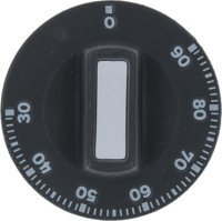 РУКОЯТКА ЧЕРНАЯ  Ø 50 MM 0-90°C