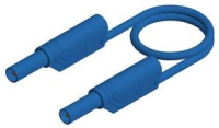 Провод тестовый 2 м, синий Hirschmann MLS SIL WS 200/1 BLUE