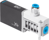 Распределитель с электроуправлением Festo MHP3-MS1H-3/2G-QS-6
