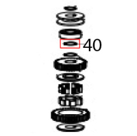 Circlip for shaft Hurakan HKN-20SN2V