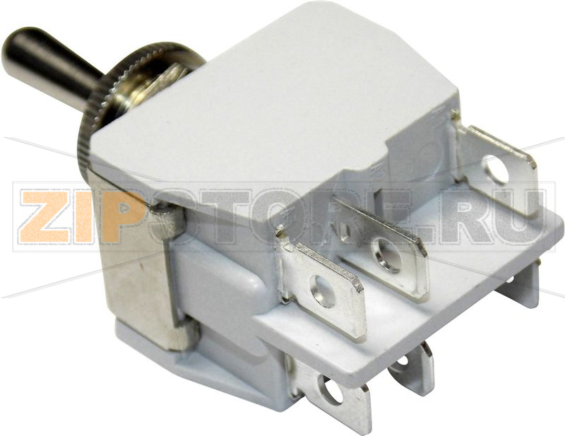 Тумблер 250 В/AC, 6 А, 2 x выкл/вкл, 1 шт APEM 6-641H/2 