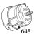 Motore MN 230 V Sirman Topaz 195