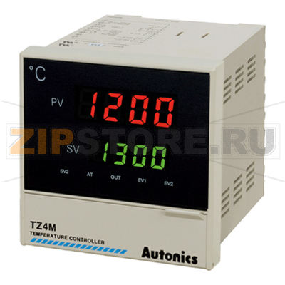 Контроллер температурный с ПИД-регулятором, высокоточный, 2 режима Autonics TZ4M-T4C 