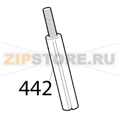 Colonnina fresata Sirman Topaz 250 Colonnina fresata Sirman Topaz 250Запчасть на деталировке под номером: 442