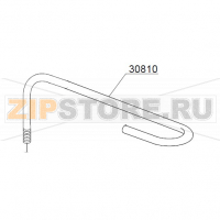 Support for the security system assembly DIHR DW014