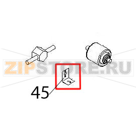 Support Angelo Po DS51M Support Angelo Po DS51MЗапчасть на деталировке под номером: 45