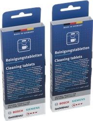 LOT DE 2 BOITES DE PASTILLES NETTOYANTES 