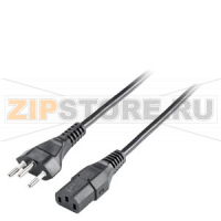 SIMATIC S7, КАБЕЛЬ ДЛЯ ПОДКЛЮЧЕНИЯ SIMATIC POWER PG/ SIMATIC RACK PC К СЕТИ ПЕРЕМЕННОГО ТОКА, ДЛИНА 3M, ДЛЯ ШВЕЙЦАРИИ Siemens 6ES7900-0CA00-0XA0