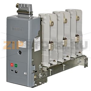 Вакуумный выключатель SION Lateral 12kV / 25kA / 630A Distance between pole centers 210 mm Width across flats 205 mm Connections right Siemens 3AE6104-0....-.... 