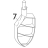 Flat beater Bear Varimixer AR80 VL-1S