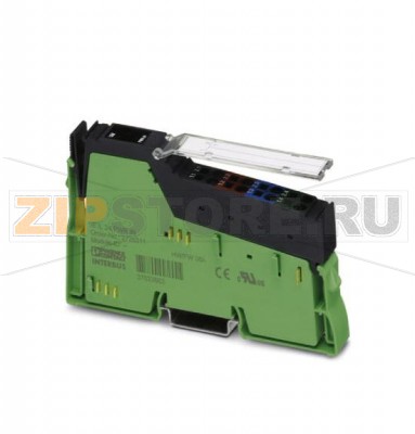 Клеммный модуль питания Inline Phoenix Contact IB IL 24 PWR IN/2F-DF-2MBD-PAC в комплекте с дополнительными принадлежностями (соединительный штекер и держатель для маркировки), 24 В пост. тока, с защитным устройством (для цепи основного питания и питания сегмента) и диагностическим устройством, скорость передачи данных 2 Мбод.Минимальный заказ: 1 шт.Упаковка: 1 шт.