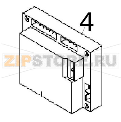 Combustion control Angelo Po FC1011G Combustion control Angelo Po FC1011GЗапчасть на деталировке под номером: 4