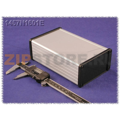 Корпус алюминиевый 120x104x55 мм, серый, 1 шт Hammond 1457N1602E 